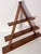 Wood Vintage Triangle Wall Shelf, Denmark For Sale - Image 7 of 9