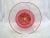 Glass Arne Jon Jutrem Norway Large Modernist Clear & Pink Red Art Glass Bowl Plate For Sale - Image 7 of 7