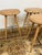 2020s Space Copenhagen for Mater Soaped Oak Wood Counter Stools, Set of Six For Sale - Image 5 of 12