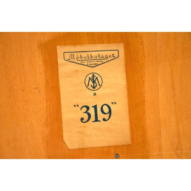Vintage Swedish Elm Bedside Tables, 1950s, Set of 2 For Sale - Image 10 of 11