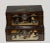 Black Hand Painted Vintage Chinese Jewelry Box For Sale - Image 8 of 12