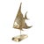 Vintage Brass Angelfish Statue For Sale