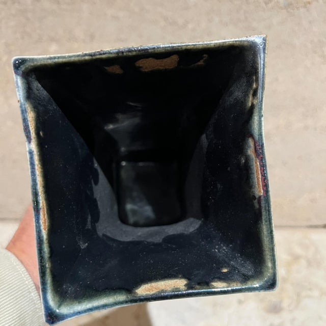 Ceramic Art Nouveau Flower Vase For Sale - Image 7 of 10