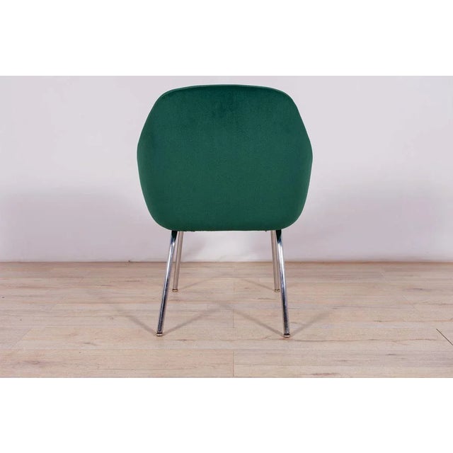 1960s Armchair Chrome and Fabric , 1960s For Sale - Image 5 of 10