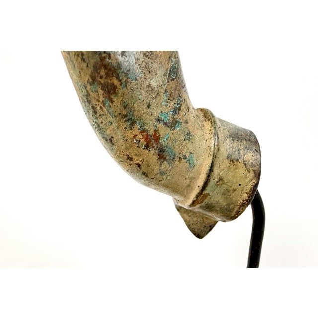Antique Thai Hand-Mounted Bronze Buddhas on Base, 1900s, Set of 2 For Sale - Image 3 of 18
