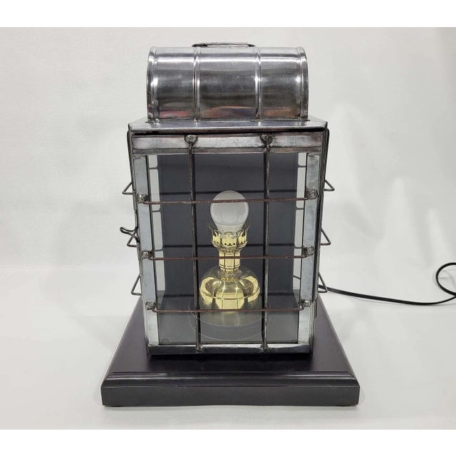 American National Marine Lamp Company Cabin Lantern For Sale - Image 3 of 7