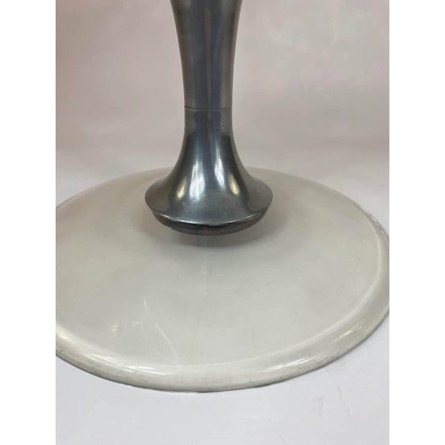 Mid 20th Century Chromecraft Clear Lucite Tulip Swivel Mid Century Chair For Sale - Image 5 of 10