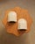 Glass Vintage Wall Sconces in Murano, 1970s, Set of 2 For Sale - Image 7 of 8