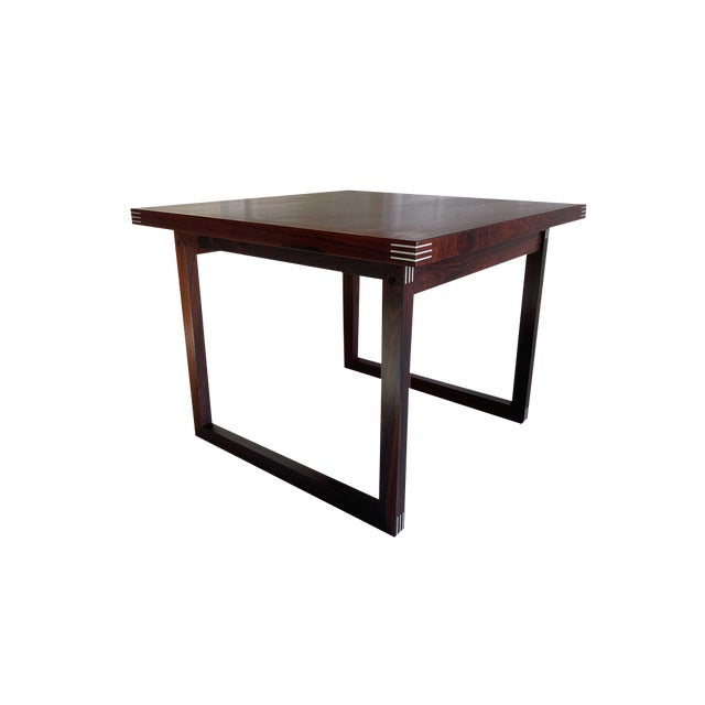 Modern Danish Rosewood Side Table by Rud Thygesen for Heltborg Møbler, 1960s For Sale