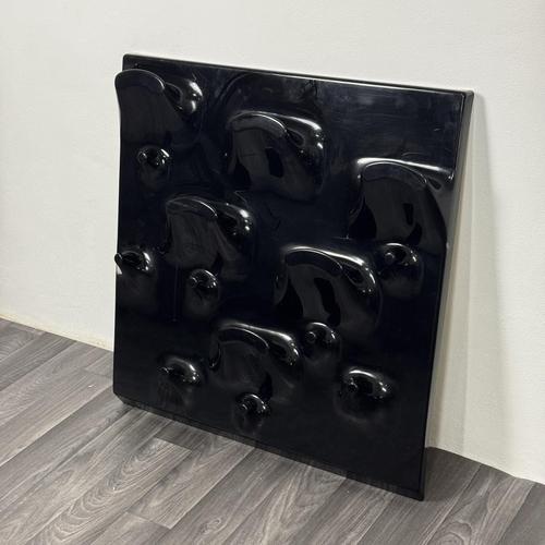 Slab Coat Rack attributed to De Pas, Durbino & Lomazzi for Longato, Italy, 1967 For Sale - Image 3 of 14