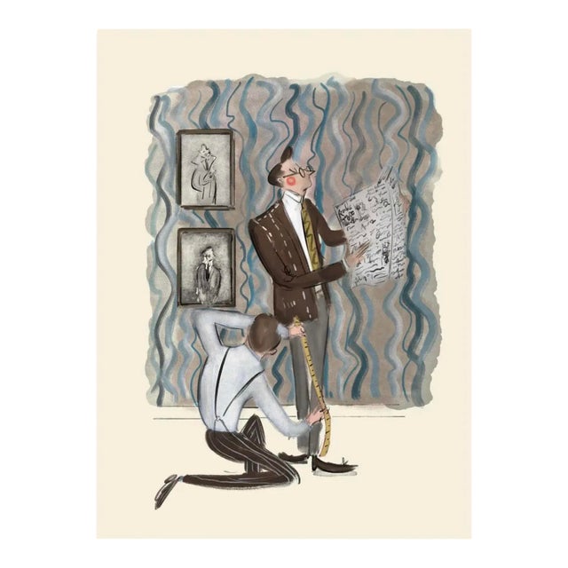 "The Sartorialist" Limited Edition Print on Etching Paper by Tug Rice 2018 For Sale