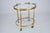 Small Mid-Century Modern Italian Brass Bar Cart with Removable Tray, 1950s For Sale - Image 13 of 16