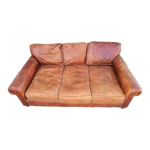 Restoration Hardware Lancaster Luxe Depth Brompton Sofa in Cocoa Leather