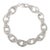 Carat&her Art Deco Style 925 Silver Twisted Curb Chain- Black Friday Gift For Sale