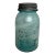 Antique Blue Glass Ball Jar 1920s For Sale