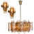 Crystal Glass Chandelier & Wall Lights by J.T. Kalmar, Set of 3 For Sale - Image 14 of 14