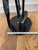 Mid-Century Modern Fireplace Tool Set, Oak & Iron, Seymour Style For Sale - Image 9 of 9