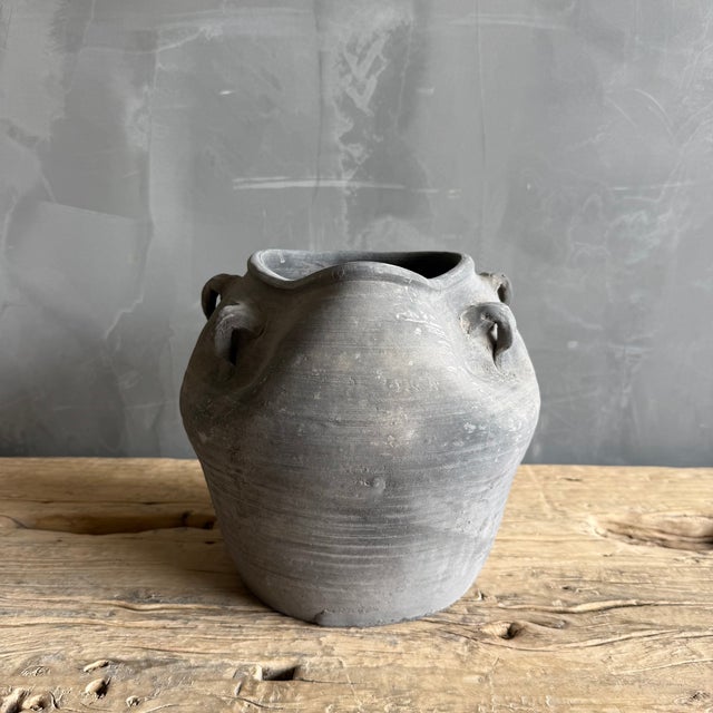 Vintage Style Matte Oil Pottery #F74 For Sale - Image 4 of 13