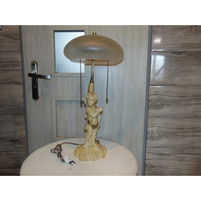 Mid-Century Cupid Desk Lamp For Sale - Image 9 of 9