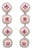 3.70 Carats Pink Sapphire, White Enamel & Diamonds Chandelier/Dangle Earrings, Pair For Sale