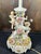 Vintage Rococo Style Porcelain Lamp With Two Cherubs For Sale - Image 4 of 14