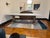 Immaculate condition. Carrara marble top, English beam base. No dings, scratches, or marking on the marble.
