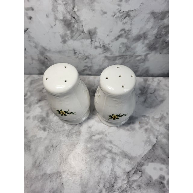 Vintage Porcelain Salt & Pepper Shakers For Sale In San Francisco - Image 6 of 9