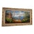 Light-Up Mid-Century San Francisco Bay Cityscape Oil Painting For Sale