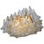 Murano Glass Petal Chandelier, 1990s For Sale - Image 6 of 11