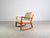 Wood Senator Rocking Chair in Teak by Ole Wanscher for France & Søn For Sale - Image 7 of 12