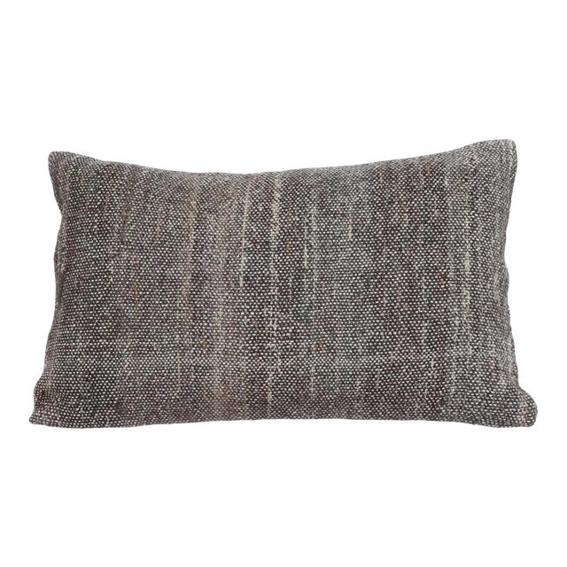 Brow & Gray Pillow Cover For Sale