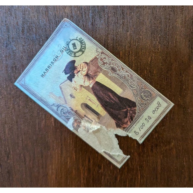 Harrison & Gil Harrison & Gil Gold-Gilded Mirror For Sale - Image 4 of 4