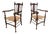 Gothic Carved Oak Carver Chairs, Set of 2 For Sale
