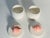 1960s Vintage Pair Ceramic Sea Shell Triket Boxes For Sale - Image 5 of 5