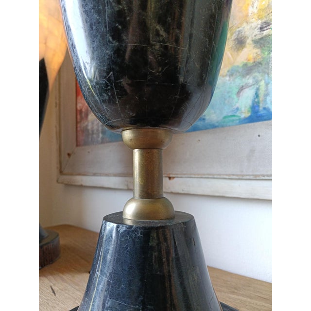 1980s Art Deco Table Lamps by Paul Maitland-Smith for Maitland Smith, 1980s, Set of 2 For Sale - Image 5 of 18