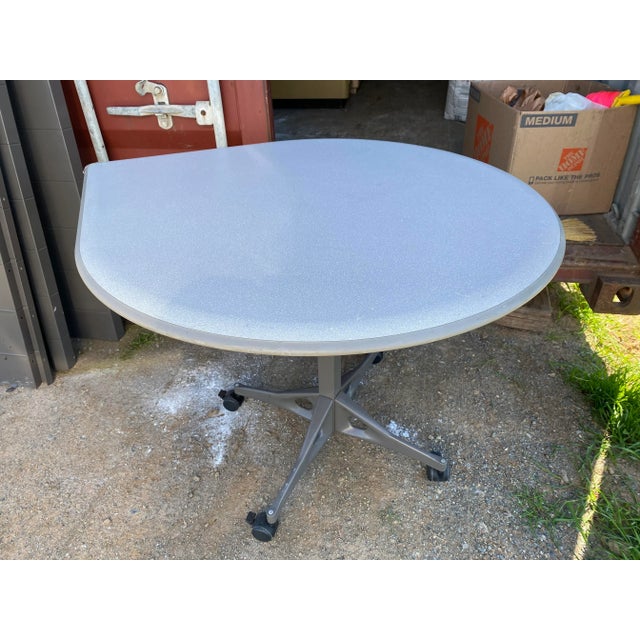1980s Herman Miller Vintage Tear Drop Side Table For Sale - Image 5 of 9