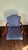 1980s 1980s Attributed to Ethan Allen Pair of Upholstered Armchairs Blue Diamonds For Sale - Image 5 of 13