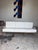 Reupholstered Vintage Spindle Back Sofa by Manuel Martin For Sale - Image 4 of 8