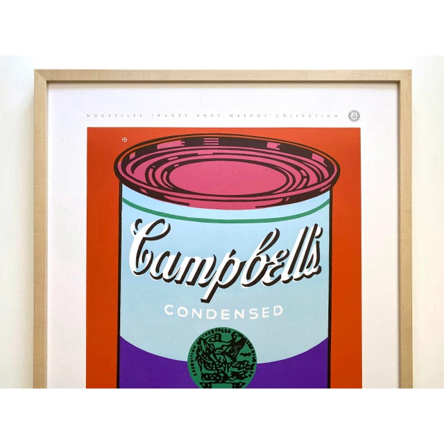 Andy Warhol Estate Vintage 1989 1st Edtn Lithograph Print Framed