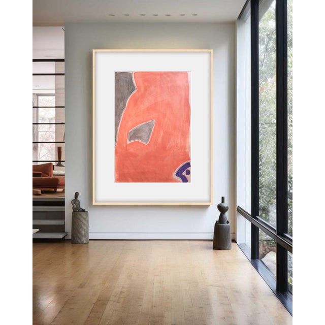 Early 21st Century Alice Maier, Re-Nouveau N°7, 2025, Acrylic on Paper For Sale - Image 5 of 10