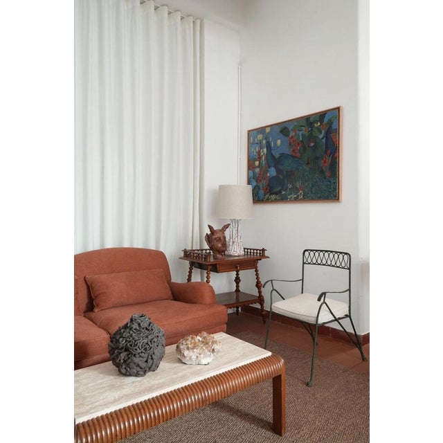 Black Vermiculated Vase For Sale - Image 5 of 6