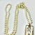 Metal 1990s Vintage Chippendale Art Deco Nutcracker Babble on Faux Pearls Christmas Pendant Necklace, 40” For Sale - Image 7 of 17