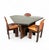 Mid-Century Modern Dining Table and Chairs by Silvio Coppola for Fratelli Montina, 1970s, Set of 4 For Sale - Image 16 of 16