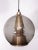 Beautiful pendant lamp. Smoked Glass dome and comes with a Bronze color Aluminum shade inside .Very good quality piece ....