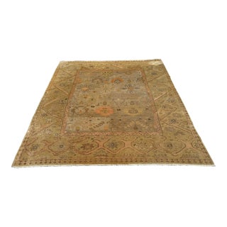 8ft4in × 9ft8in Knecht Tufkenian Tibetan Wool Area Rug For Sale