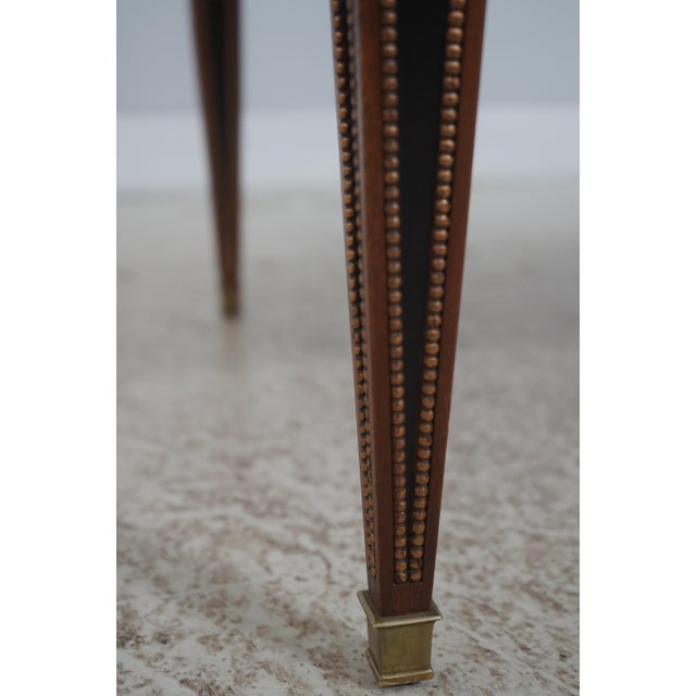 Wood Ej Victor Newport Collection Chinoiserie Coffee Table For Sale - Image 7 of 18