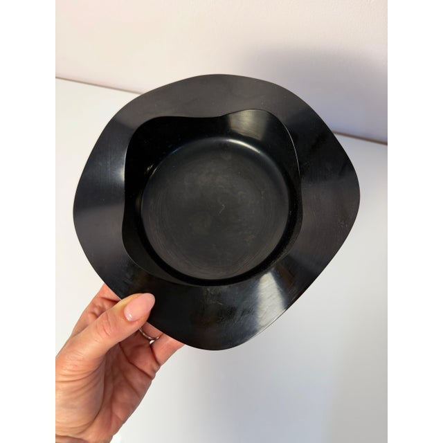 Black Ashtray by Walter Zeischegg for Helit, 1960s For Sale - Image 5 of 10