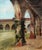 Mission San Juan Capistrano, 1926 by California artist Angela Devlin (American, 19th-C). Signed lower right corner,...