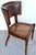 Pair of Neoclassical Klismos Chairs with Caned Seats and Leather Cushions For Sale - Image 4 of 16