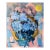 Original-Moonlit Dahlias in Blue-Jardin d'Hiver Series-Shizico Yi-British Awarded Artist For Sale